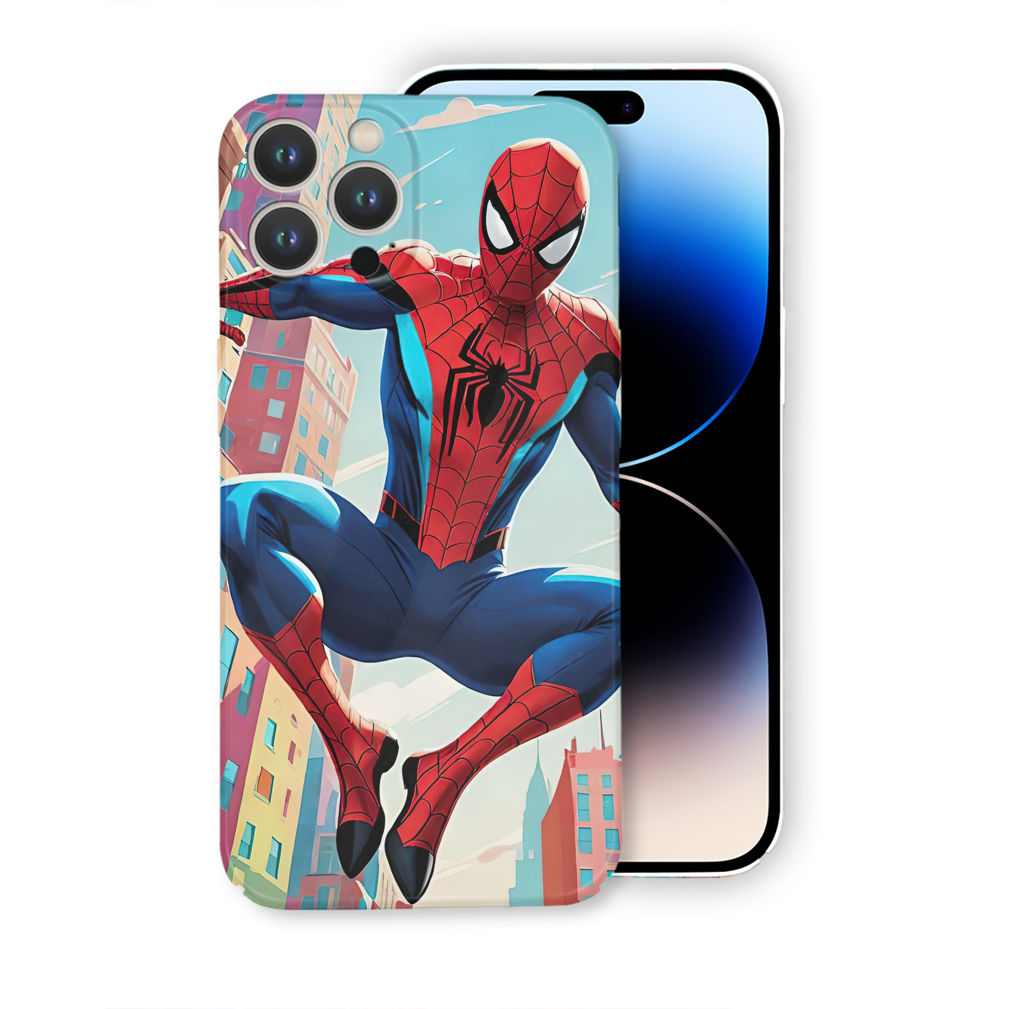 （画像用） Spider Man スパイダーマン 【iPhone 14シリーズ対応】ハードケース